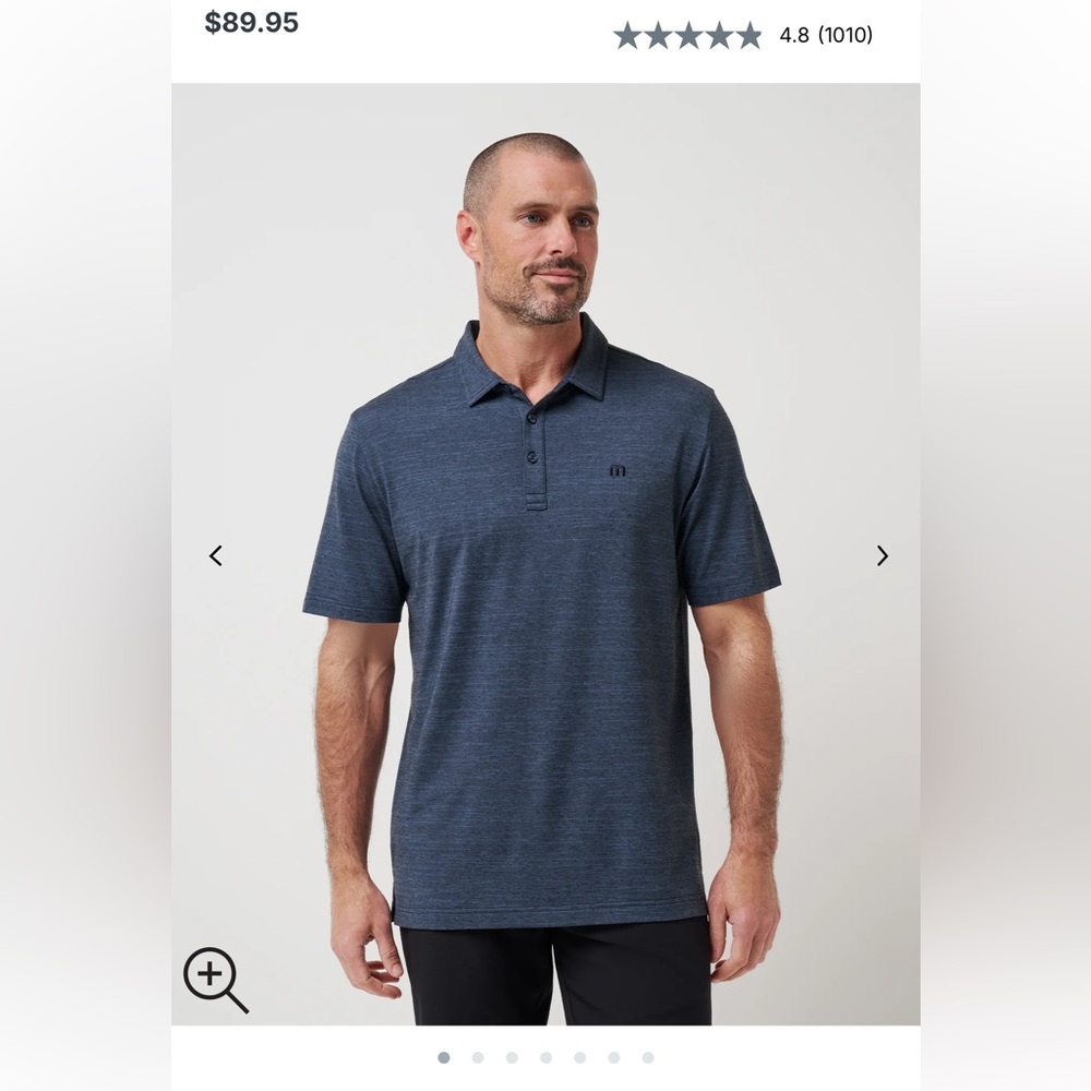 Travis Matthew "the heater polo" new without tags. In store now! 89$ ret sz. XXL